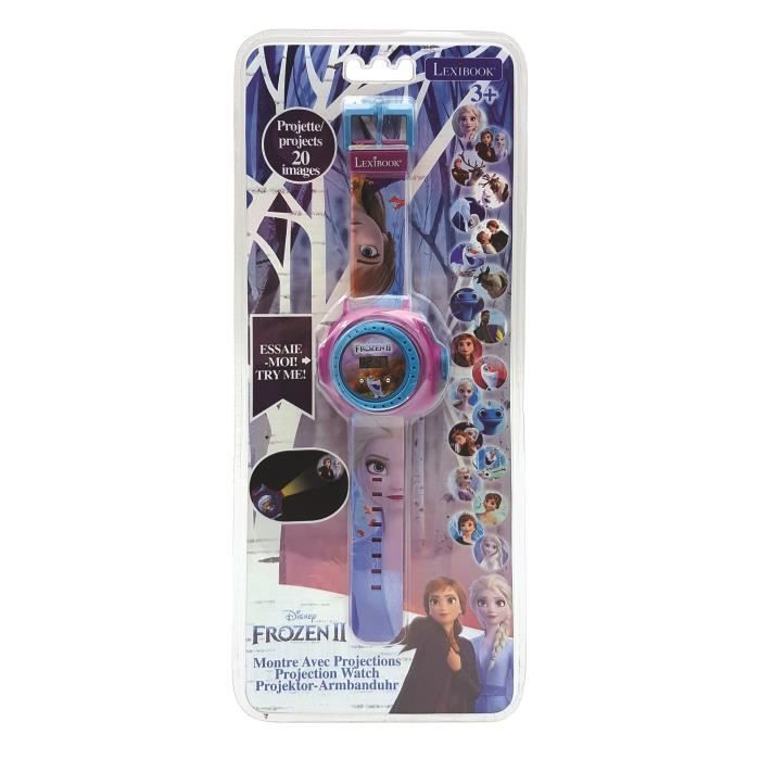 LA REINE DES NEIGES Digital watch with projection of 20 images - LEXIBOOK