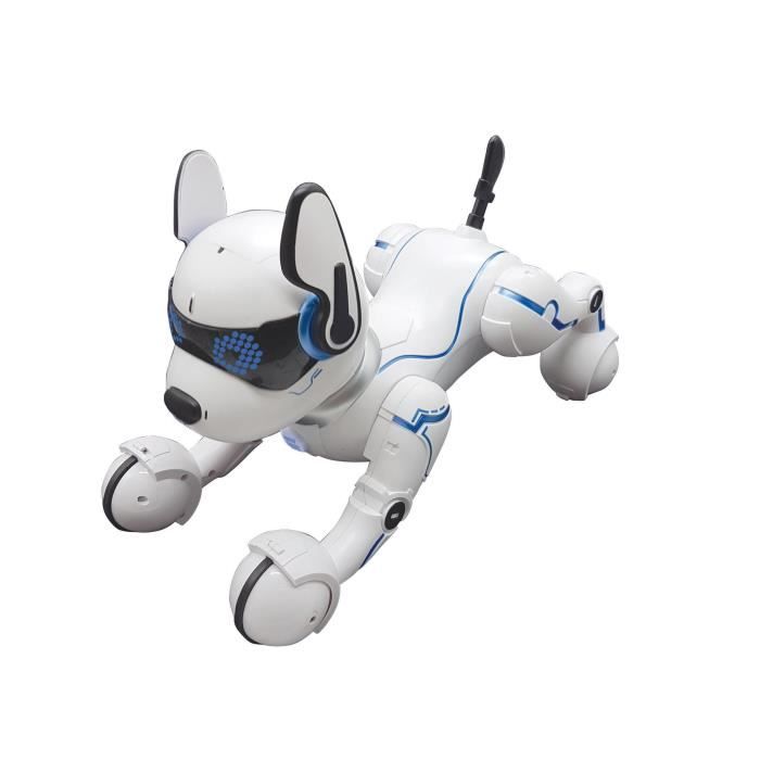 Power Puppy - My intelligent programmable and tactile robot dog with remote control - LEXIBOOK