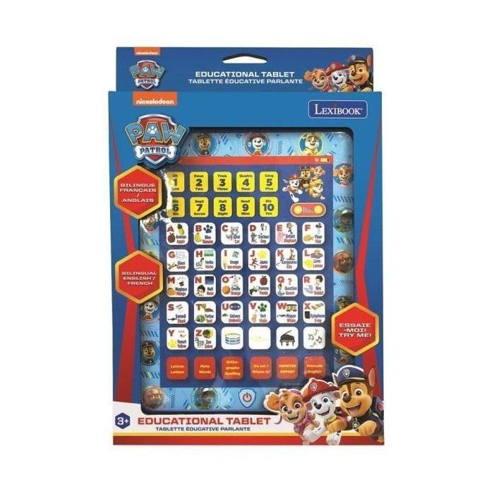 Paw Patrol bilingual educational tablet (EN / FR)