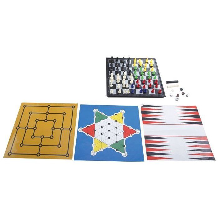 Magnetic board game - 8 games in 1 box