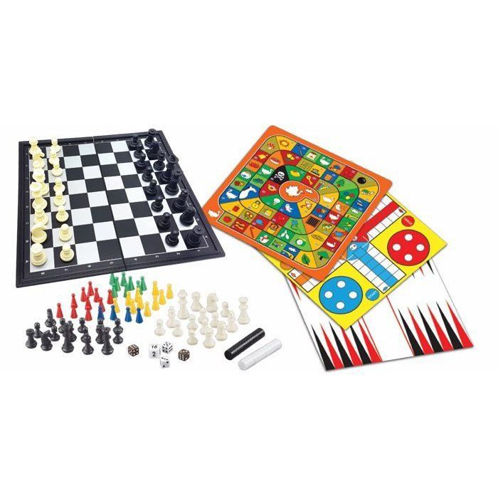 Magnetic board game - 8 games in 1 box