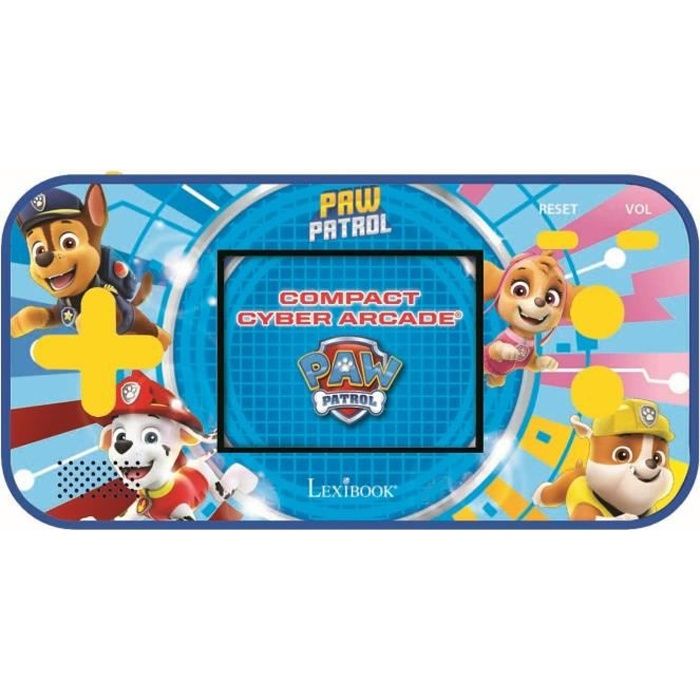 PAT 'PATROUILLE LEXIBOOK Compact Cyber Arcade Kid's Portable Game Console - 150 Games