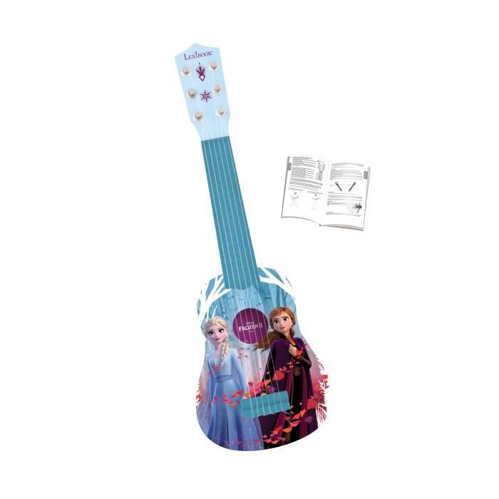LEXIBOOK - THE QUEEN OF SNOW - Acoustic Guitar Child - Height 53 cm