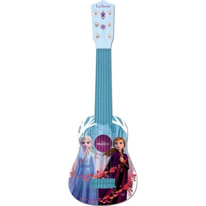 LEXIBOOK - THE QUEEN OF SNOW - Acoustic Guitar Child - Height 53 cm