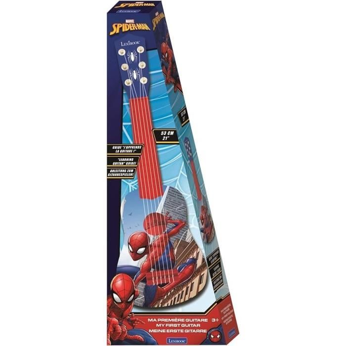 Lexibook - My First Spider-Man Guitar - 53cm - Learning guide included