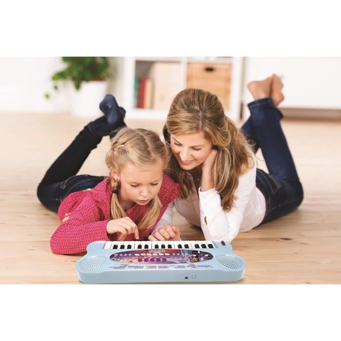 LEXIBOOK - Frozen II - Electronic Keyboard with Mic (32 keys)