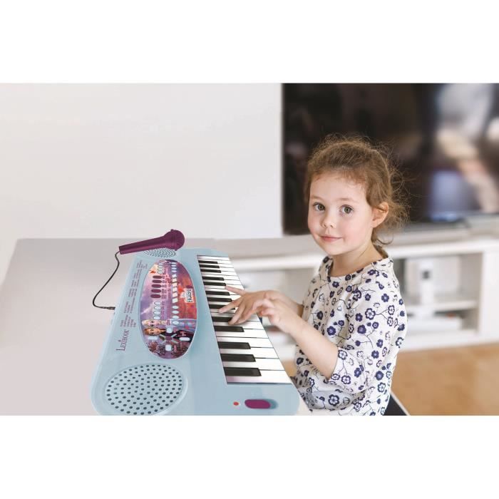 LEXIBOOK - Frozen II - Electronic Keyboard with Mic (32 keys)