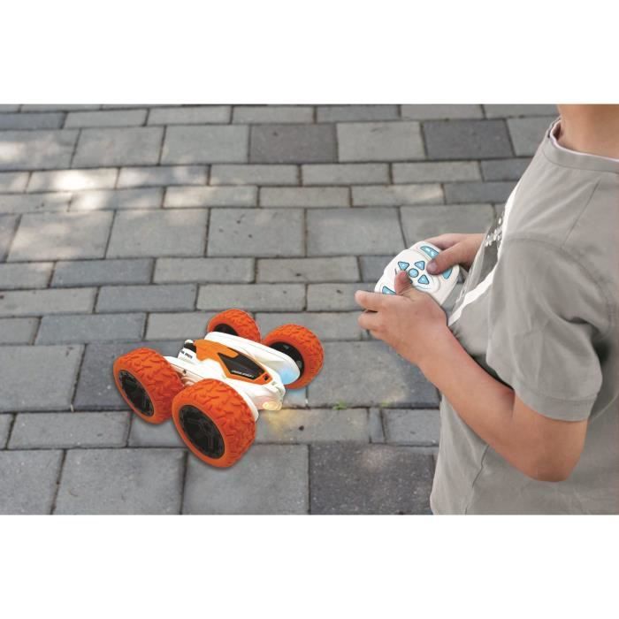 CROSSLANDER Programmable and rechargeable light off-road remote control car with wrist control - LEXIBOOK