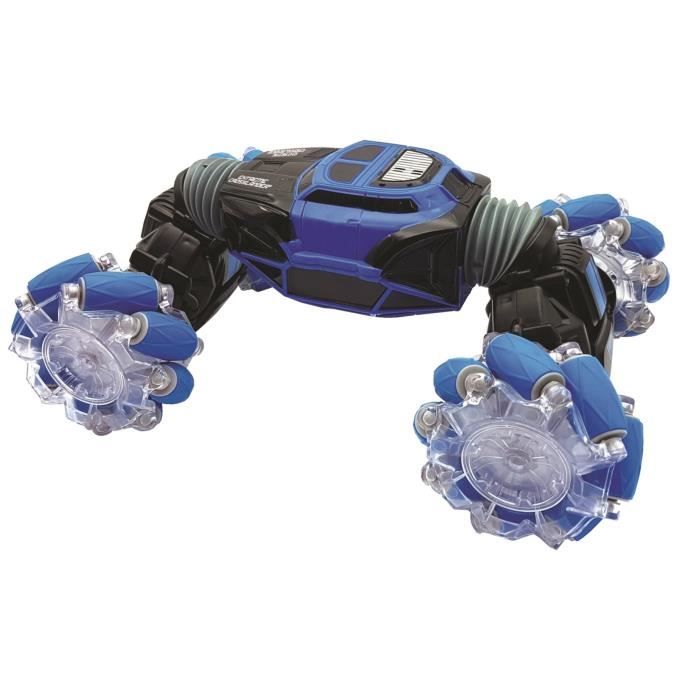 EXTREME CROSSLANDER Light and sound off-road remote control car with remote control and control bracelet - LEXIBOOK