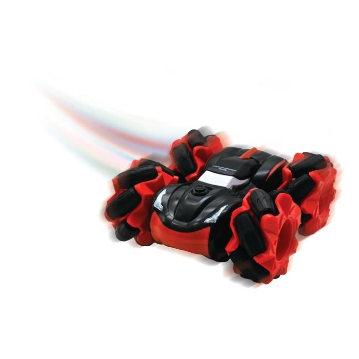 LEXIBOOK - CROSSLANDER SLIDE - Off-road remote control car with double-sided 360° rotation and light effect