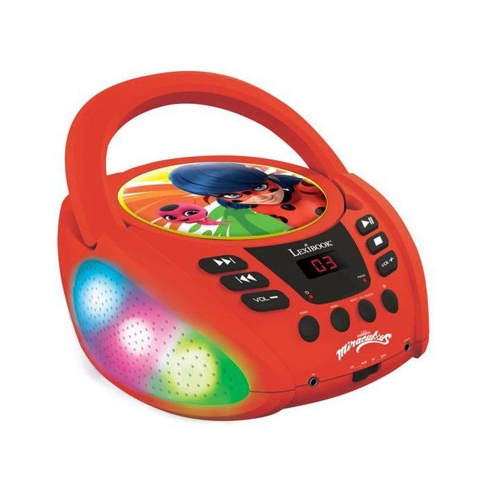 MIRACULOUS - Bluetooth CD player - Illuminated