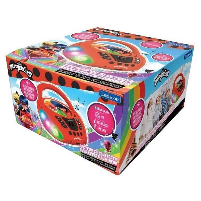 MIRACULOUS - Bluetooth CD player - Illuminated