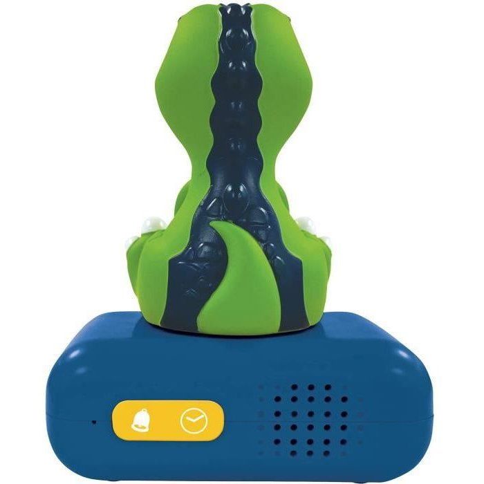 Digital awakening with light dinosaur light in 3D and sound effects