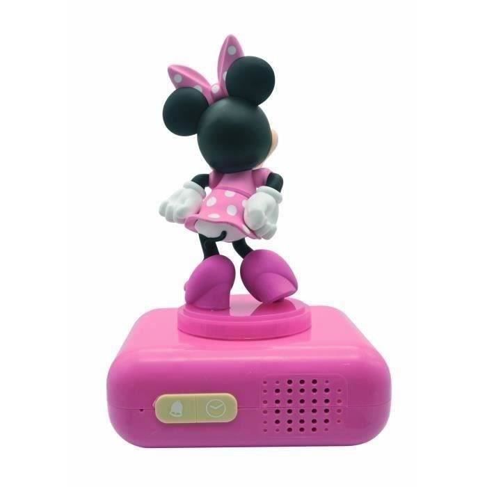 Digital alarm clock with 3D Minnie night light and sound effects