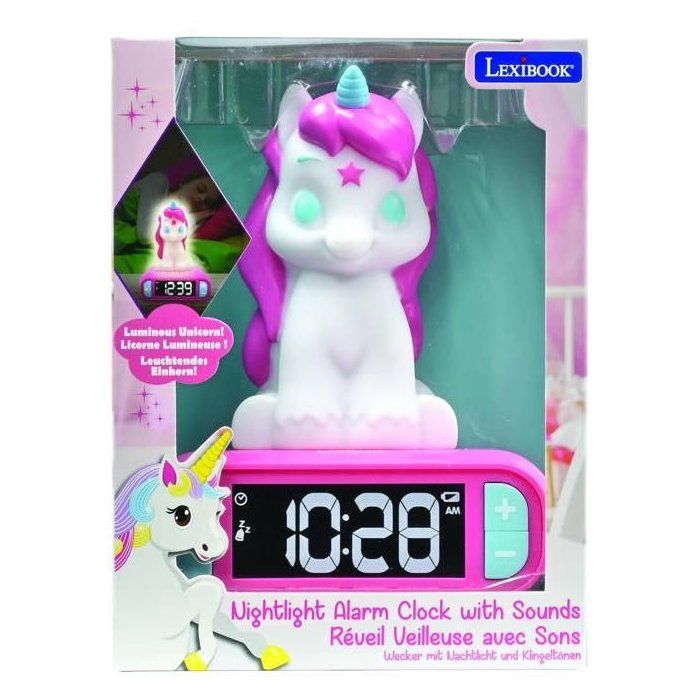 Unicorn Nightlight Alarm Clock