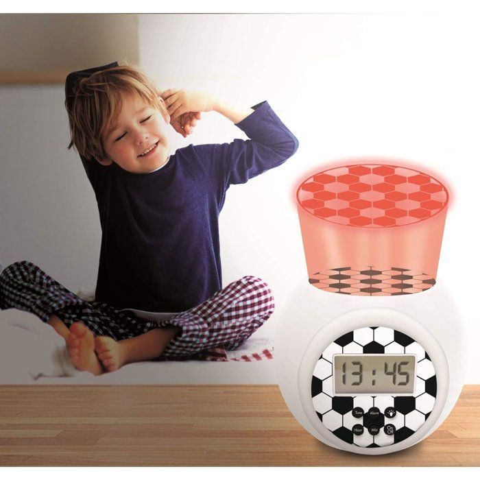 Alarm clock projector Football edition timer function LEXIBOOK