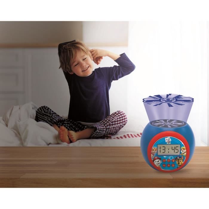 PAT 'PATROL Projector alarm clock timer function LEXIBOOK