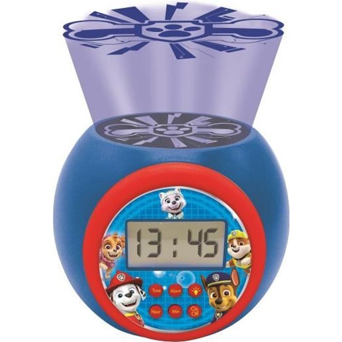 PAT 'PATROL Projector alarm clock timer function LEXIBOOK