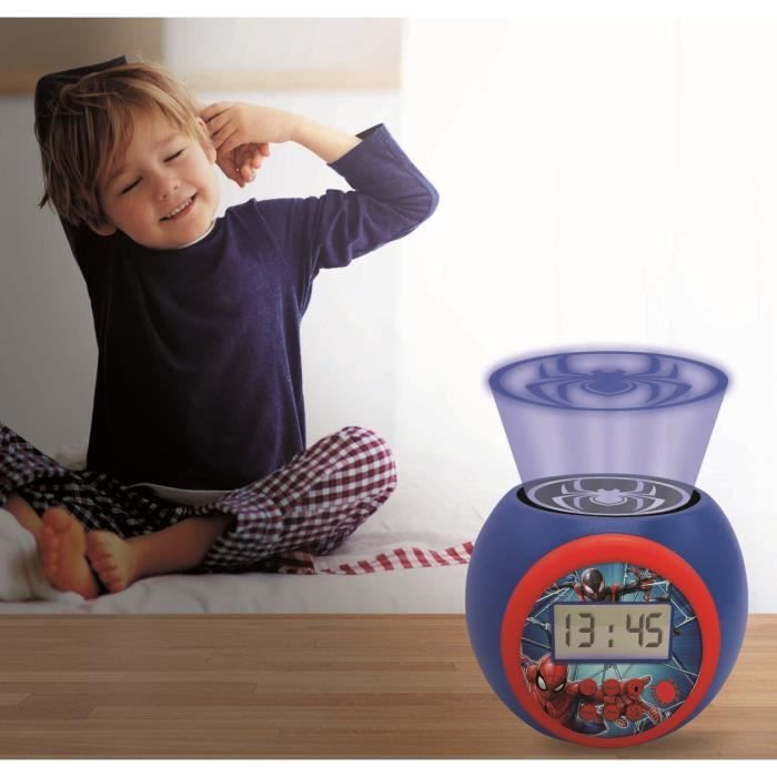 SPIDER-MAN Alarm clock projector timer function LEXIBOOK