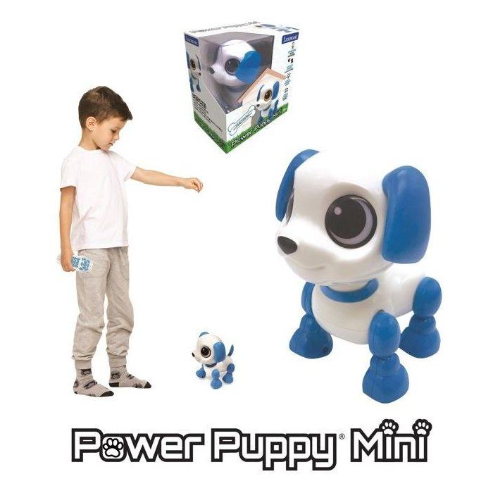 Power Puppy Mini - Robot dog with light and sound effects, hand click control, repeat