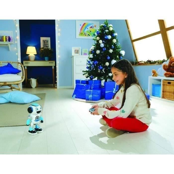 Powerman Programmable Robot with Quiz, Music, Games, Disc Throw, Stories and Remote Control (French)