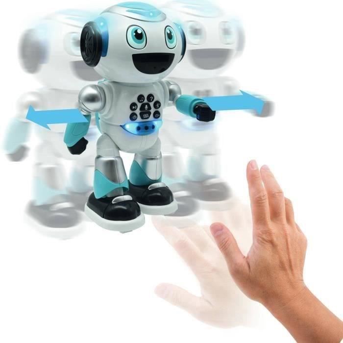 Powerman Programmable Robot with Quiz, Music, Games, Disc Throw, Stories and Remote Control (French)