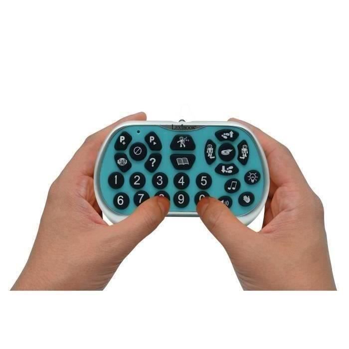 Powerman Programmable Robot with Quiz, Music, Games, Disc Throw, Stories and Remote Control (French)