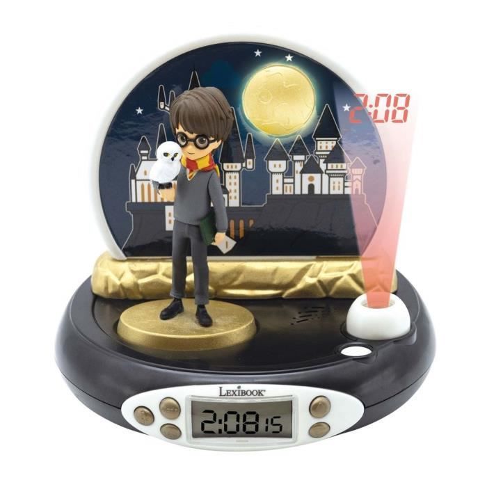 HARRY POTTER - 3D Projector Alarm Clock - Magic Sounds