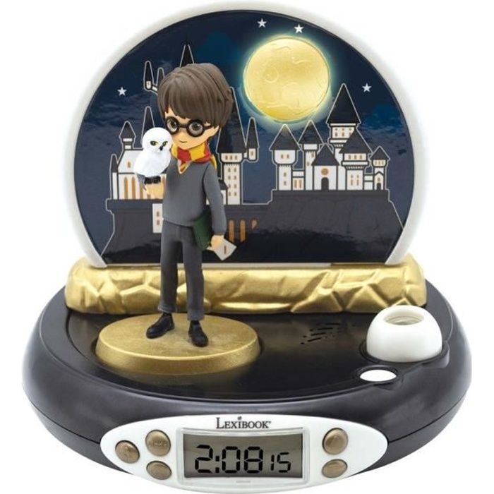 HARRY POTTER - 3D Projector Alarm Clock - Magic Sounds
