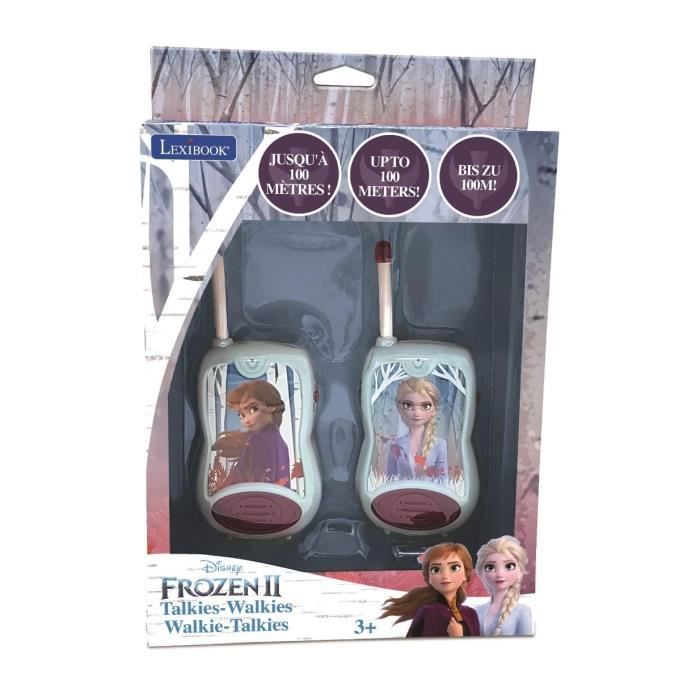 THE QUEEN OF SNOW - Pair of 2 Walkie Talkies - Range 100 m