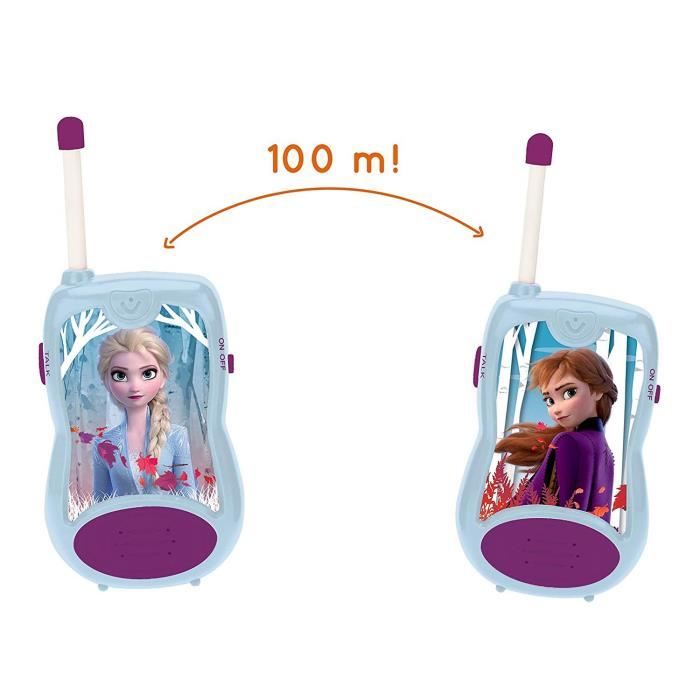 THE QUEEN OF SNOW - Pair of 2 Walkie Talkies - Range 100 m