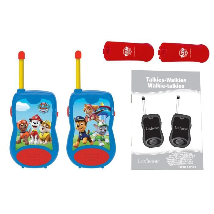 LEXIBOOK Paw Patrol Walkie-Talkie for children - TW12PA