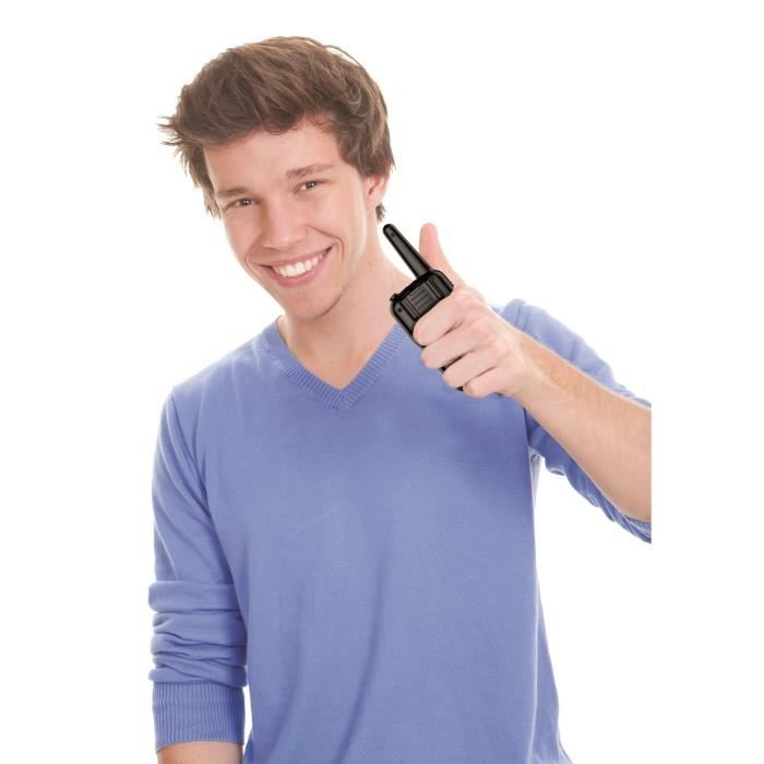 LEXIBOOK Walkie-Talkie black 8 km range