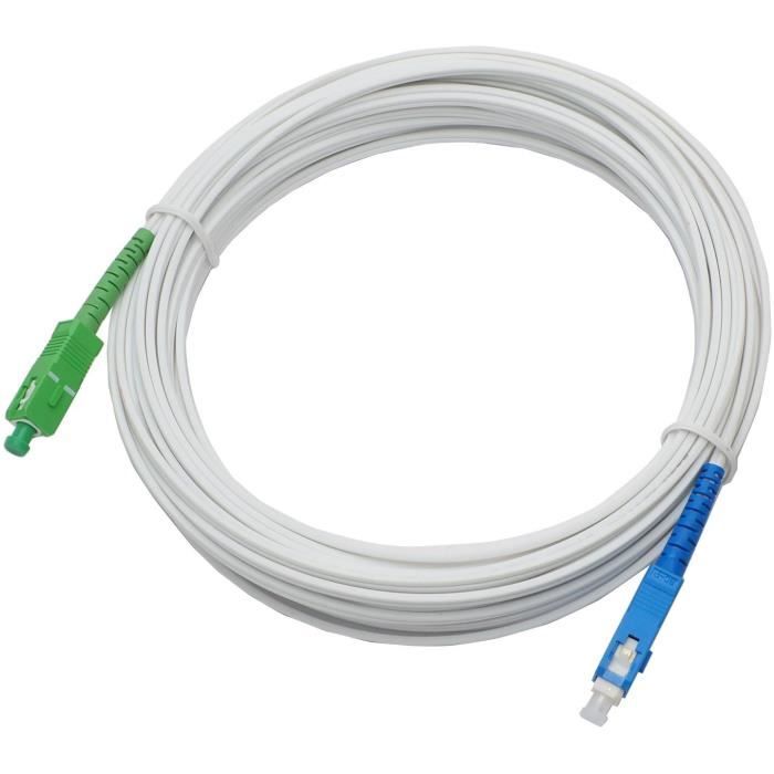 Fiber optic cable for Freebox 10m00