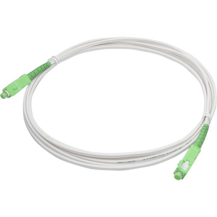 Fiber optic cable for Livebox, SFR box and Bbox 15m00