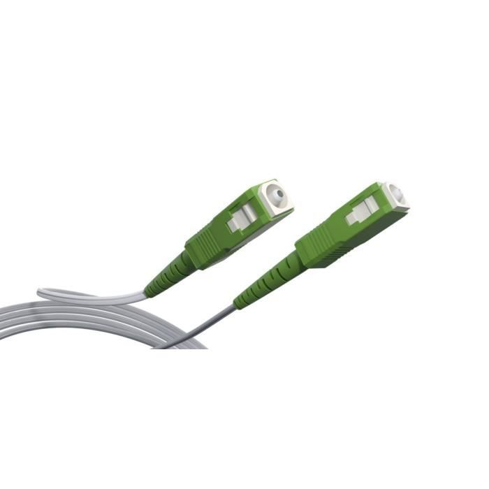 Fiber optic cable for Livebox, SFR box and Bbox 15m00