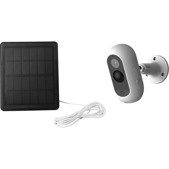Wi-Fi Solar Camera - LINK2HOME - HD 1080P, 110° angle, night vision