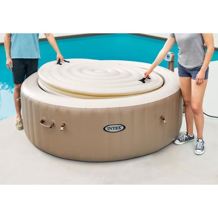 Thermal Cover - INTEX - PureSpa Round - 4 places - Prevents heat loss