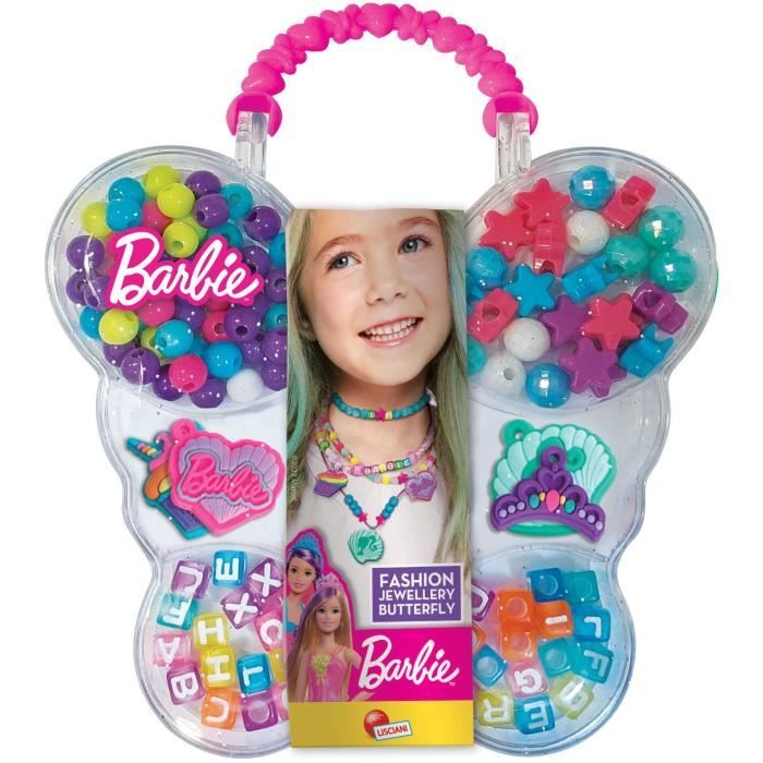 Jewelry Box - LISCIANIGIOCHI - Barbie Butterfly - Ages 8 and up