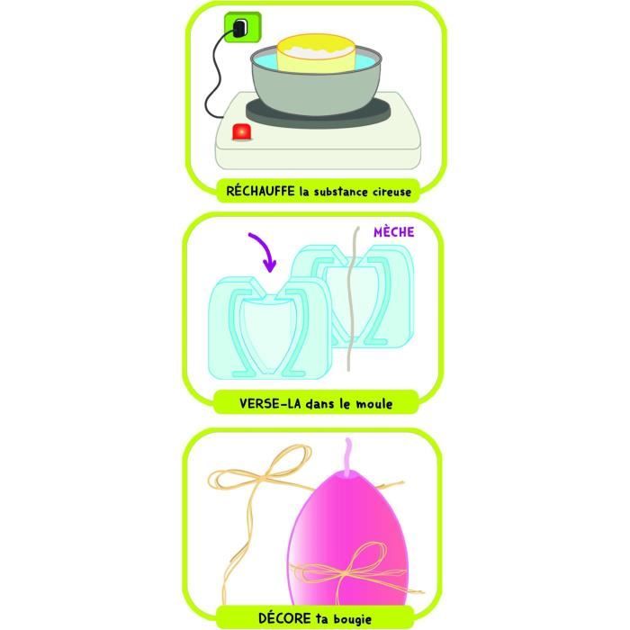 Génius Science - creative hobbies - the science of fun candles - LISCIANI