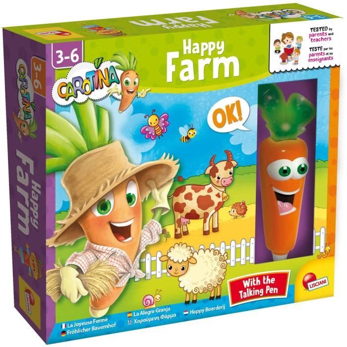 LISCIANI GAMES Talking Carotina - Happy Farm
