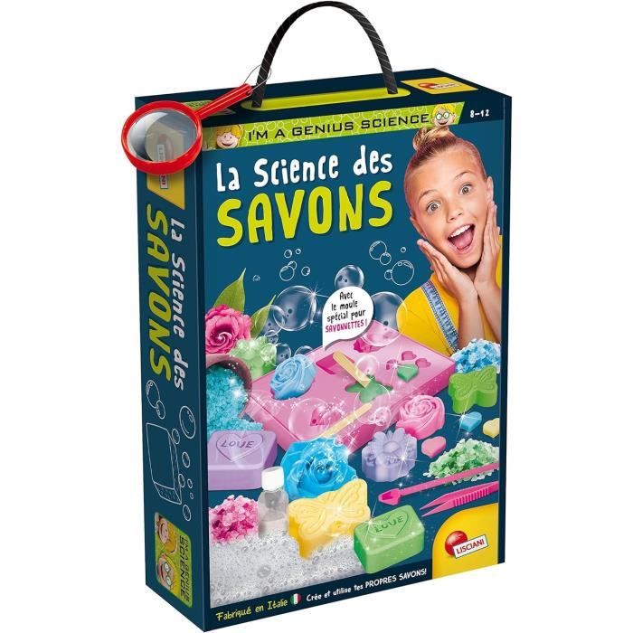 Génius Science - creative hobbies - the science of personalized soaps - LISCIANI