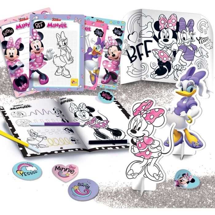 Coloring backpack and drawing school - Minnie - LISCIANI