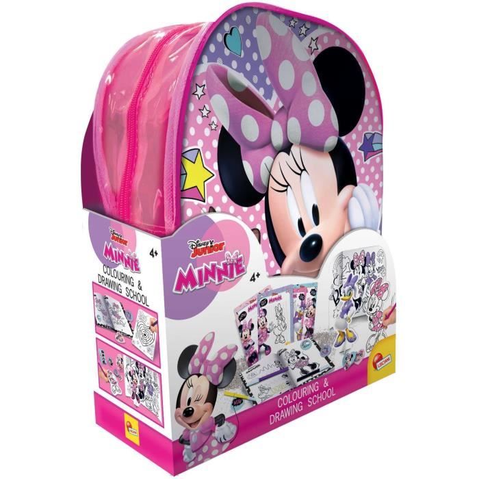 Coloring backpack and drawing school - Minnie - LISCIANI