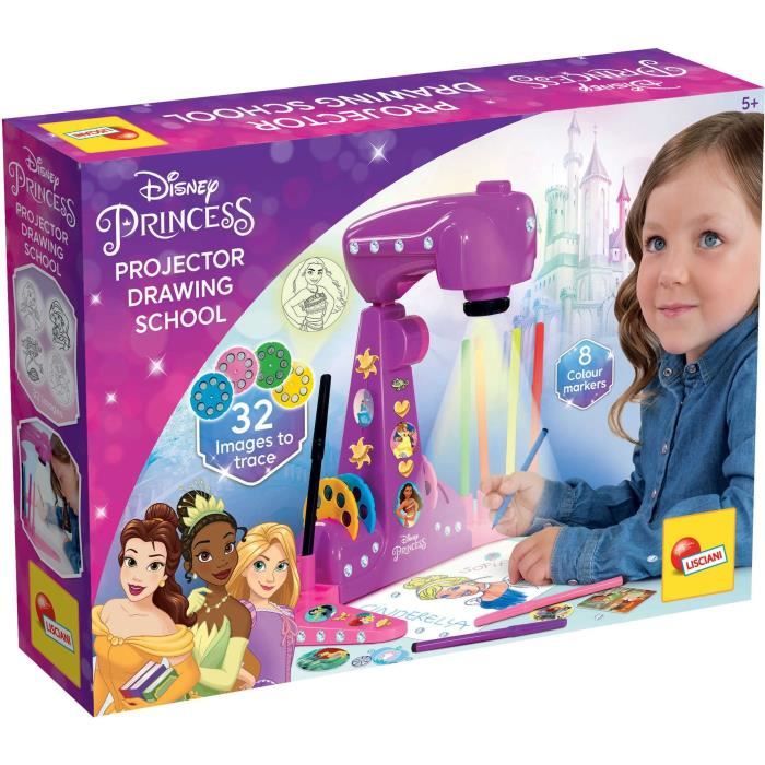 Drawing school projector - Princess - to draw all your favorite Princesses - LISCIANI