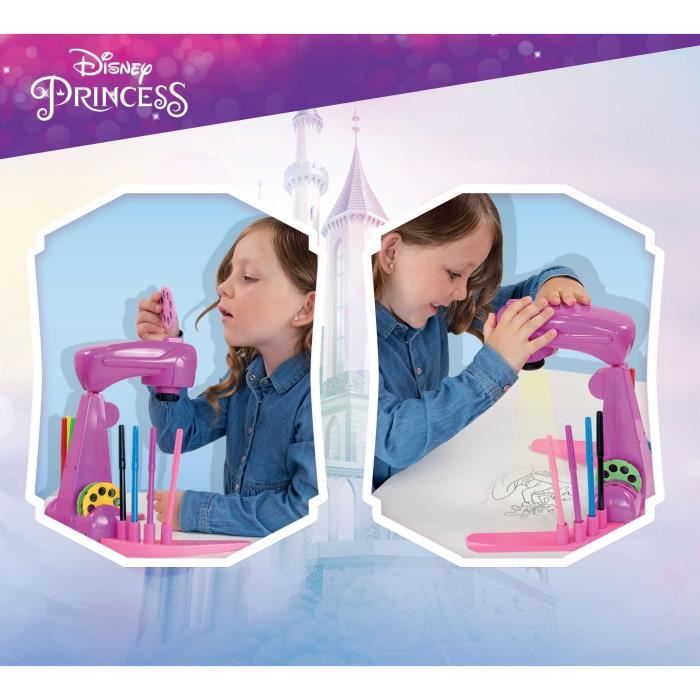 Drawing school projector - Princess - to draw all your favorite Princesses - LISCIANI