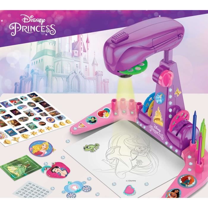 Drawing school projector - Princess - to draw all your favorite Princesses - LISCIANI