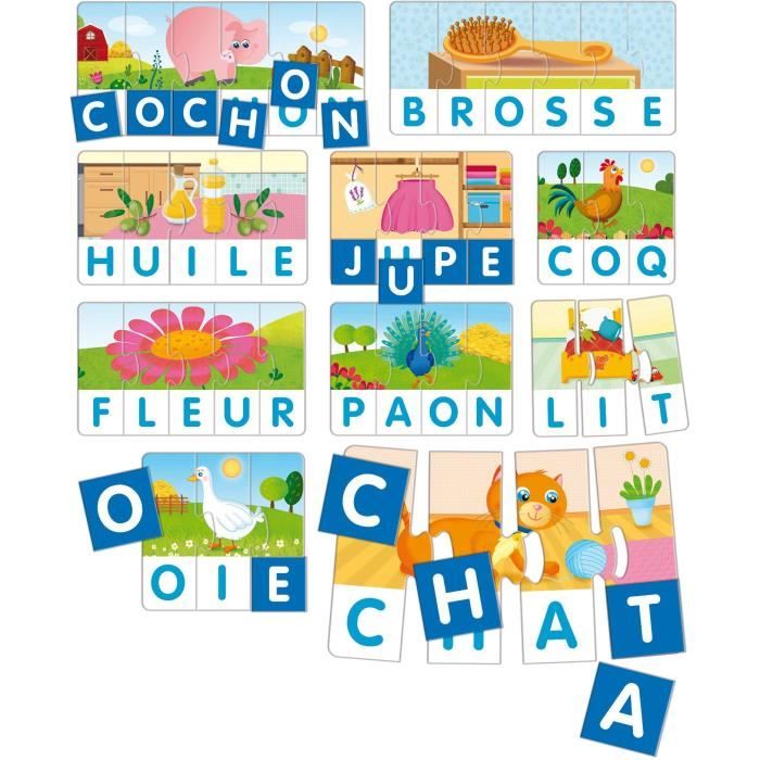 Letters and Words - Carotina - Learn to read and write simply - LISCIANI