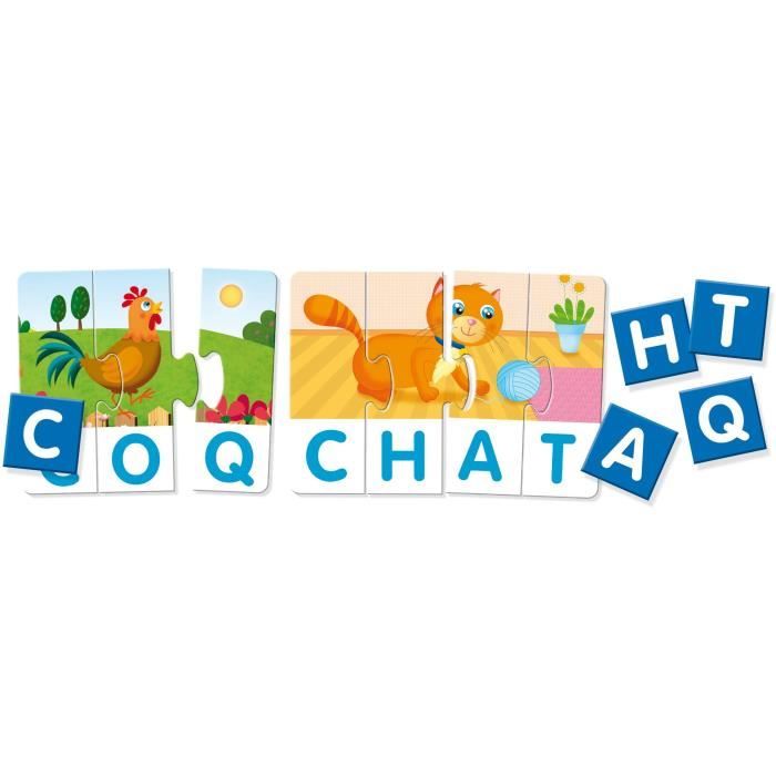 Letters and Words - Carotina - Learn to read and write simply - LISCIANI