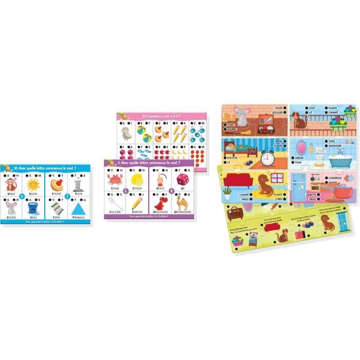 ABC & first words - Carotina - interactive alphabet book - LISCIANI